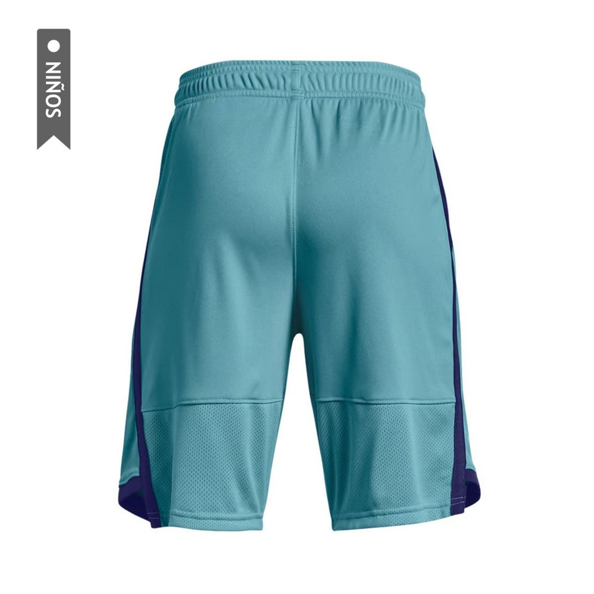 UNDER ARMOUR - Pantaloneta Under Armour Stunt 3.0 Niño-Azul