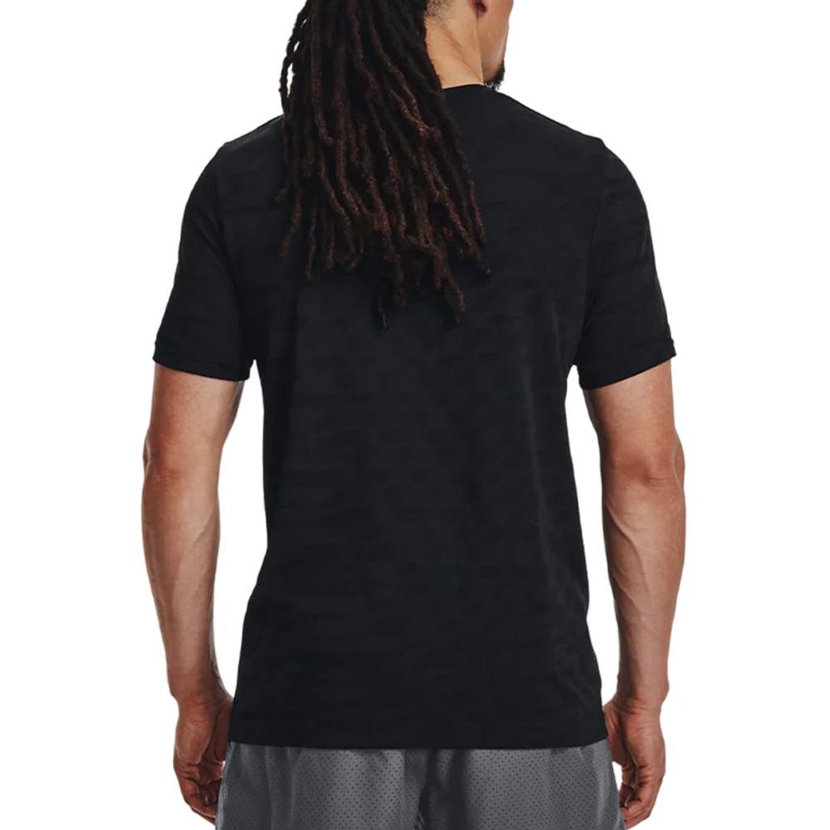 UNDER ARMOUR - Camiseta Under Armour Seamless Novelty-Negro