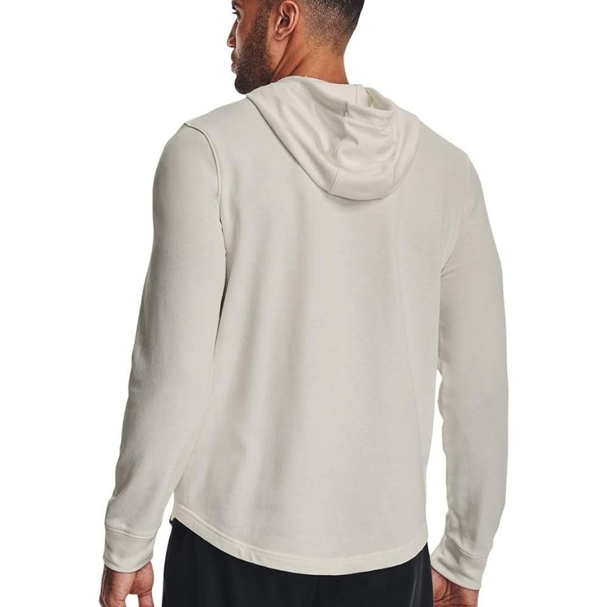 UNDER ARMOUR - Hoodie Under Armour Project Rock Terry-Blanco
