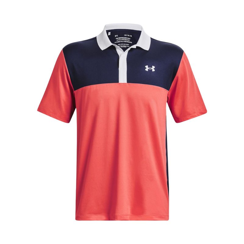 UNDER ARMOUR - Camiseta Polo Under Armour Performance 3.0-Rojo