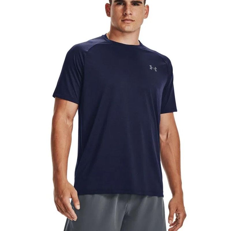 UNDER ARMOUR - Camiseta Under Armour Tech™ 2.0 Textured Hombre-Azul