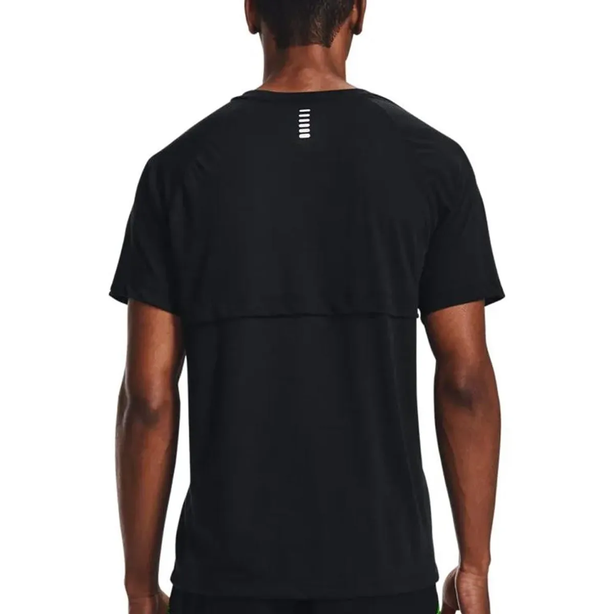 UNDER ARMOUR - Camiseta Under Armour Streaker-Negro