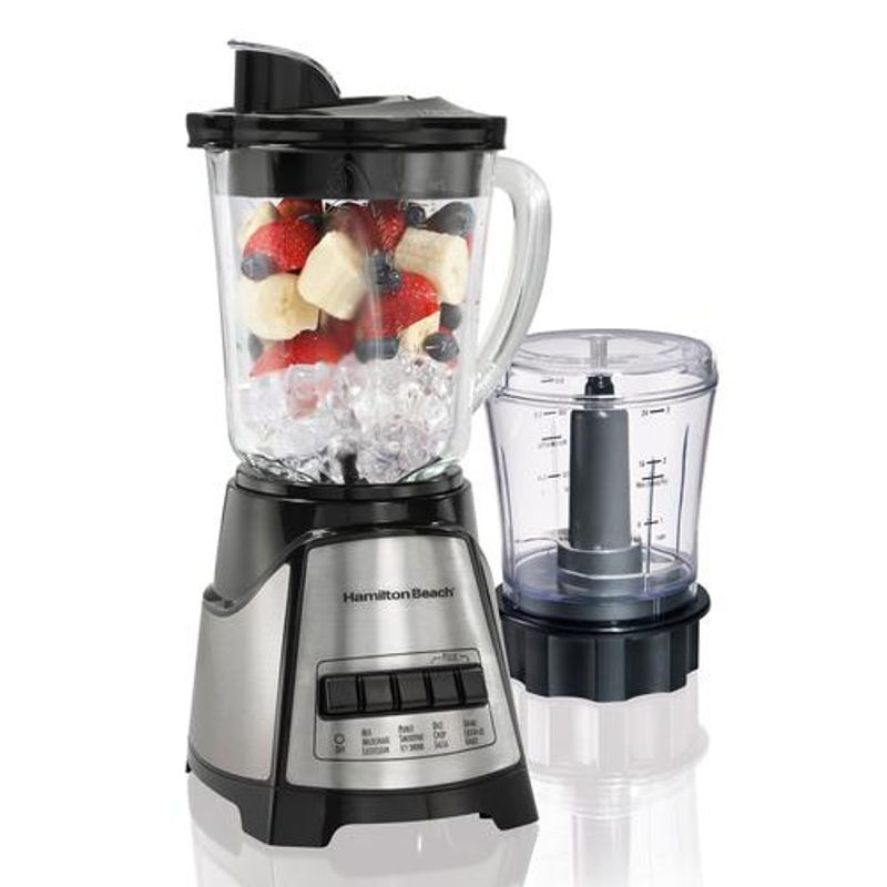 HAMILTON BEACH - Licuadora y Procesador de Alimentos 700W Hamilton Beach