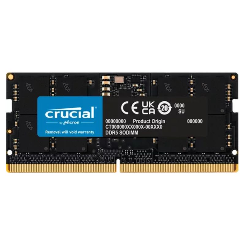 CRUCIAL - Memoria Ram Portatil 16gb Ddr5 4800mhz So-dimm