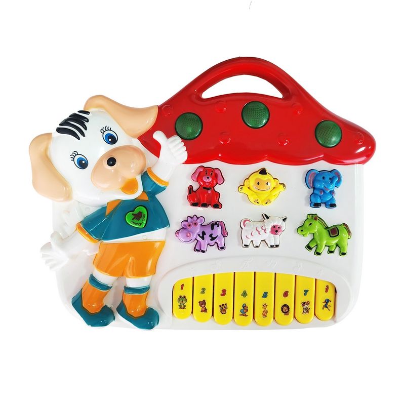 GENERICO - Piano Organeta Piano Animales Bebes Musica Niño+bateria