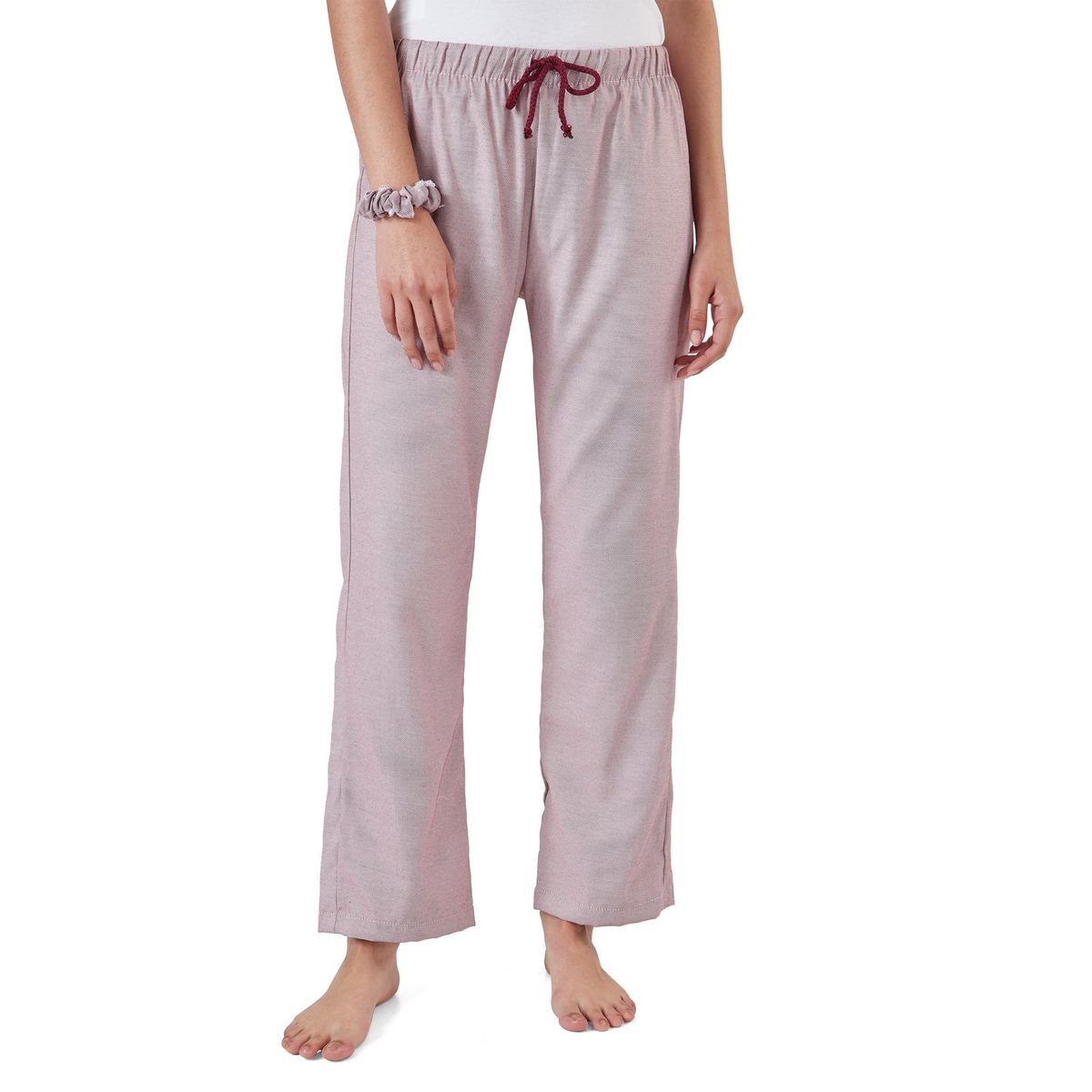 SANTANA - Pantalón Mujer Naty Carmesí