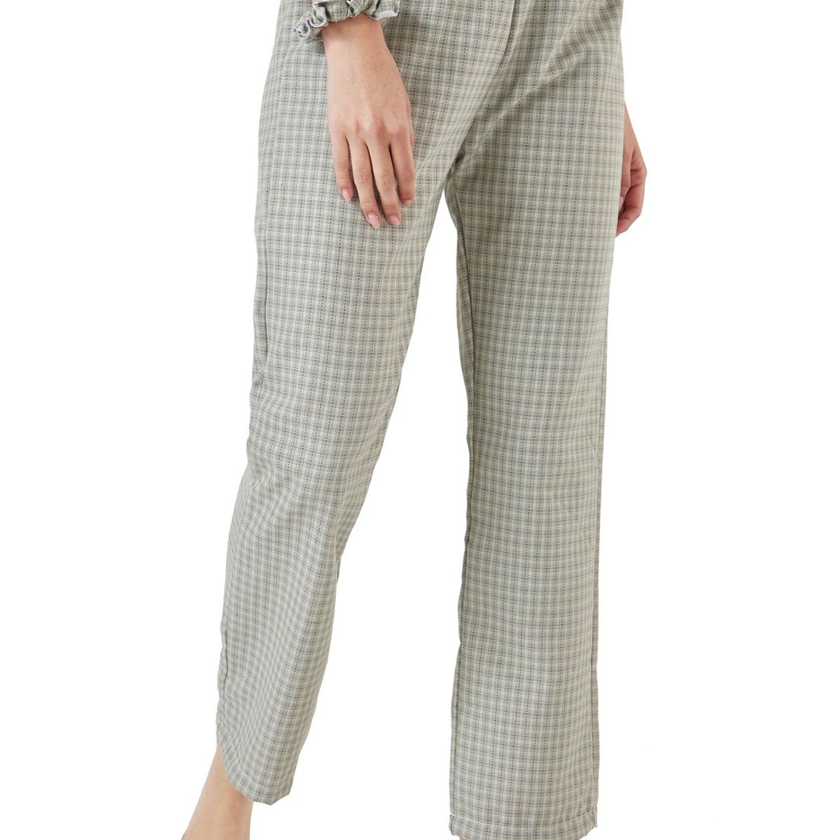 SANTANA - Pantalón Mujer Naty Crema