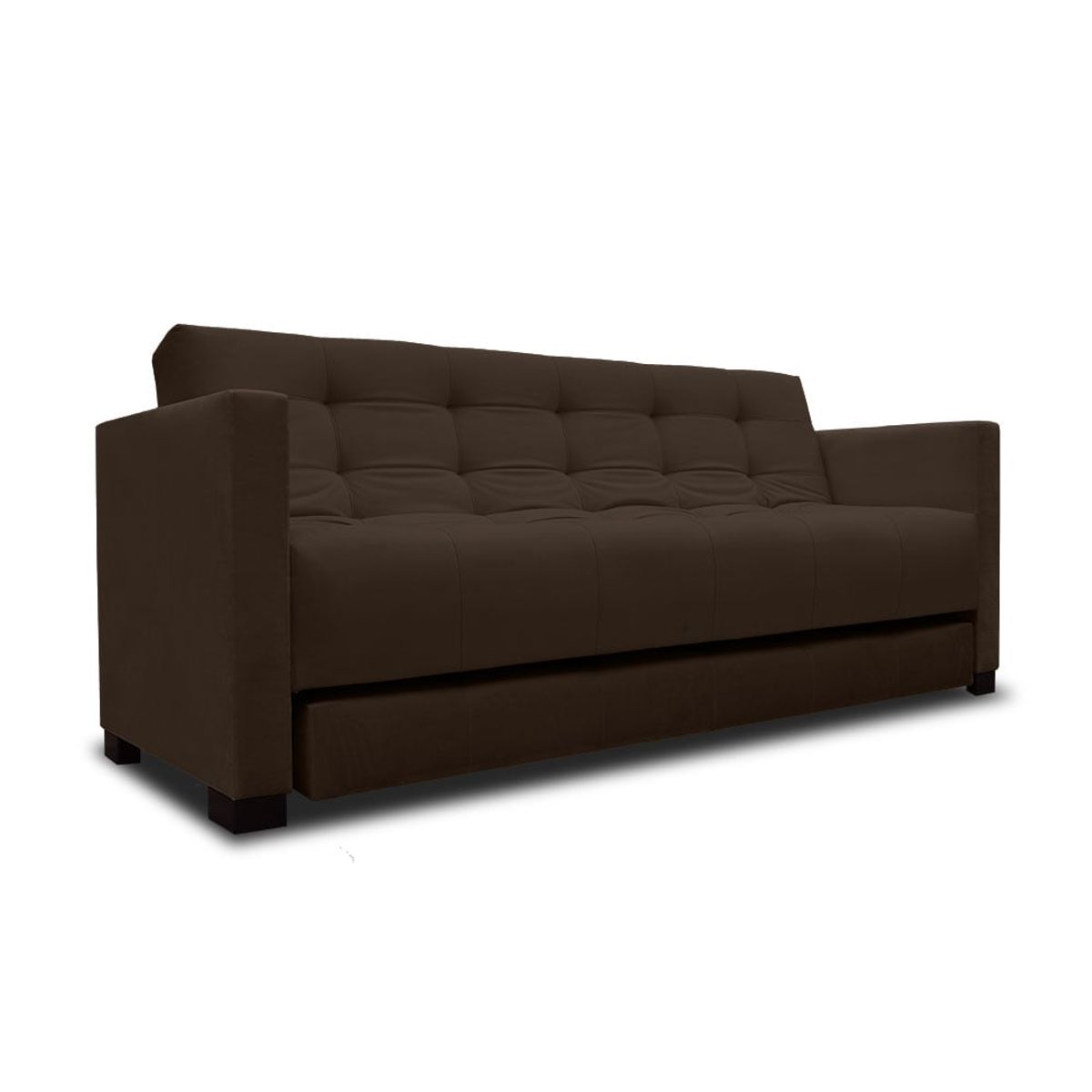 MAGIC CLASS - SOFÁ CAMA NIDO MODERNO BARCELONA MICROFIBRA CAFÉ