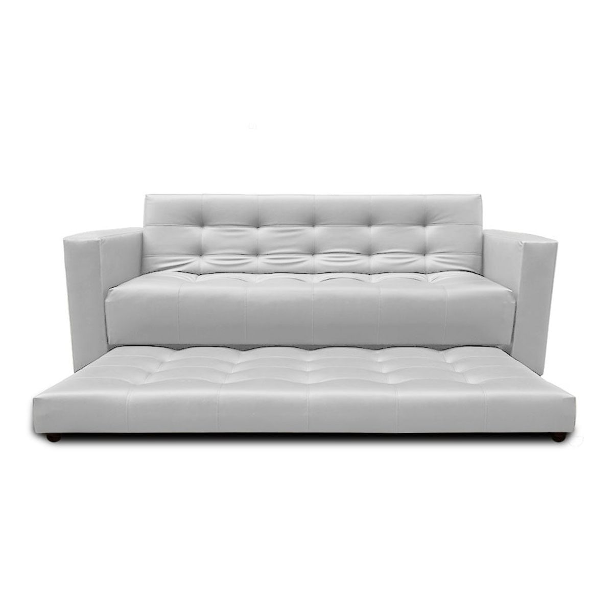 MAGIC CLASS - SOFÁ CAMA NIDO MULTIFUNCIONAL ECOCUERO BLANCO