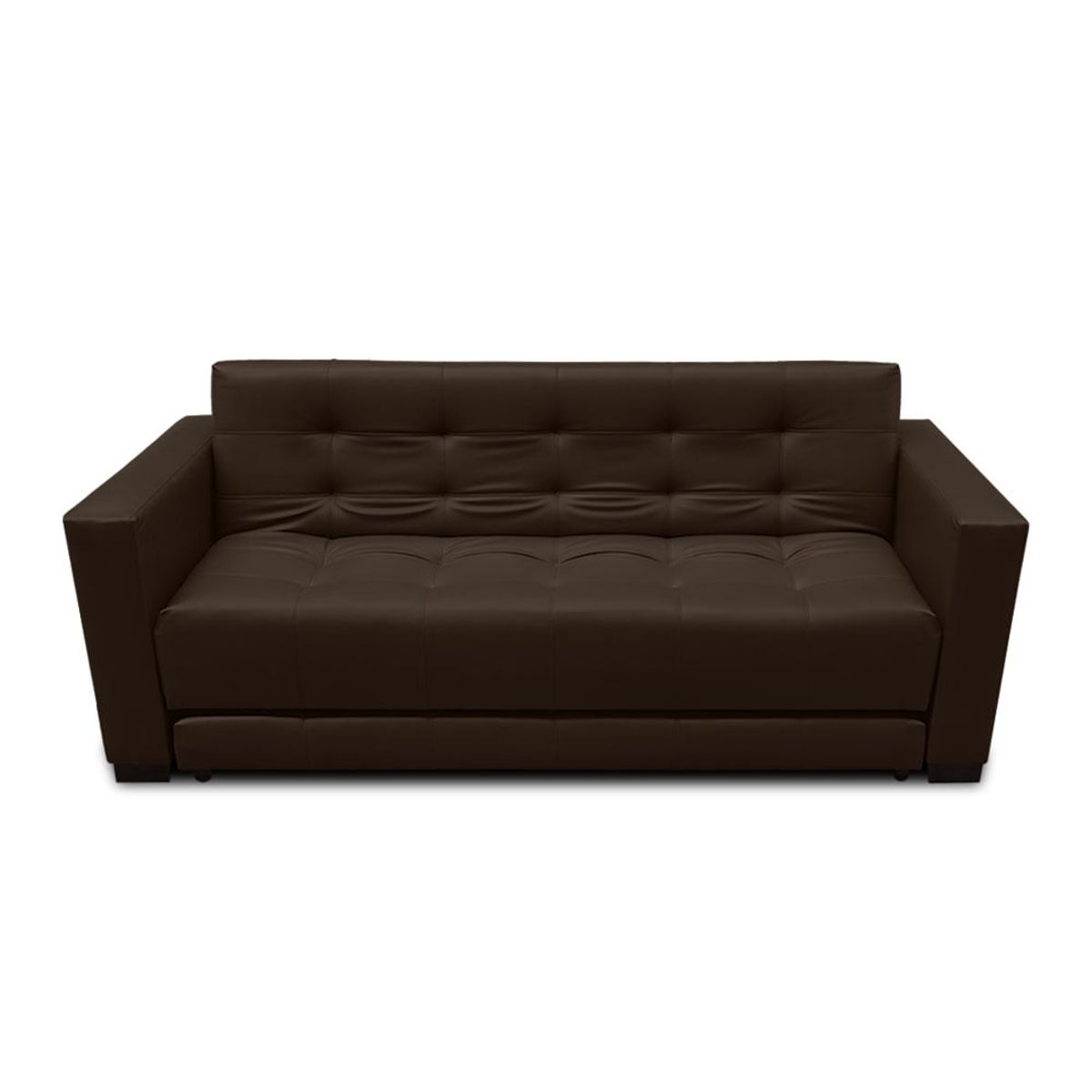 MAGIC CLASS - SOFÁ CAMA NIDO MULTIFUNCIONAL ECOCUERO CAFÉ