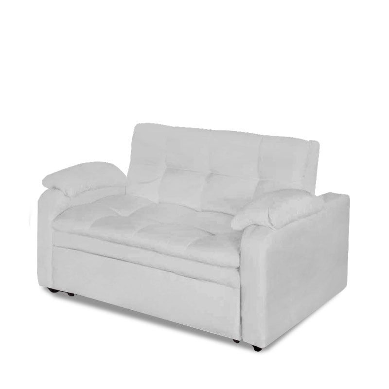 MAGIC CLASS - SOFÁ CAMA ZAFIRO ECOCUERO BLANCO