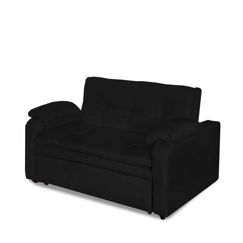 MAGIC CLASS - SOFÁ CAMA ZAFIRO MICROFIBRA NEGRO