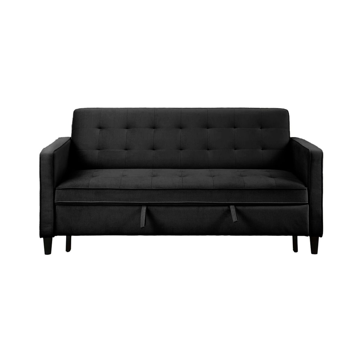 MAGIC CLASS - SOFÁ CAMA MODERNO ARAGON MICROFIBRA NEGRO