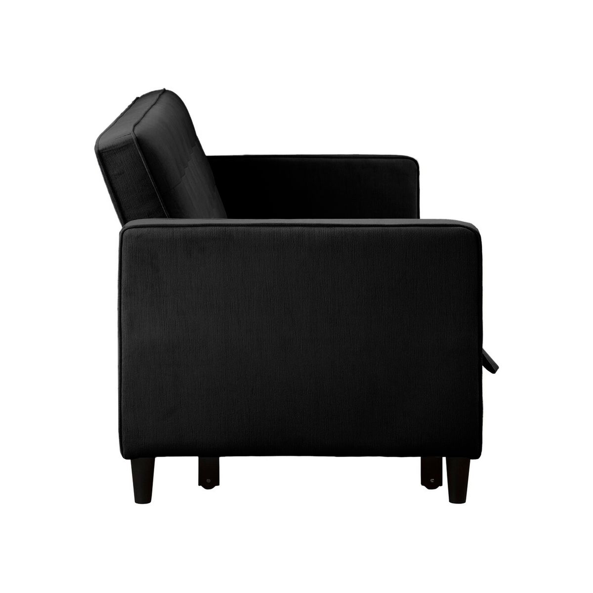 MAGIC CLASS - SOFÁ CAMA MODERNO ARAGON MICROFIBRA NEGRO