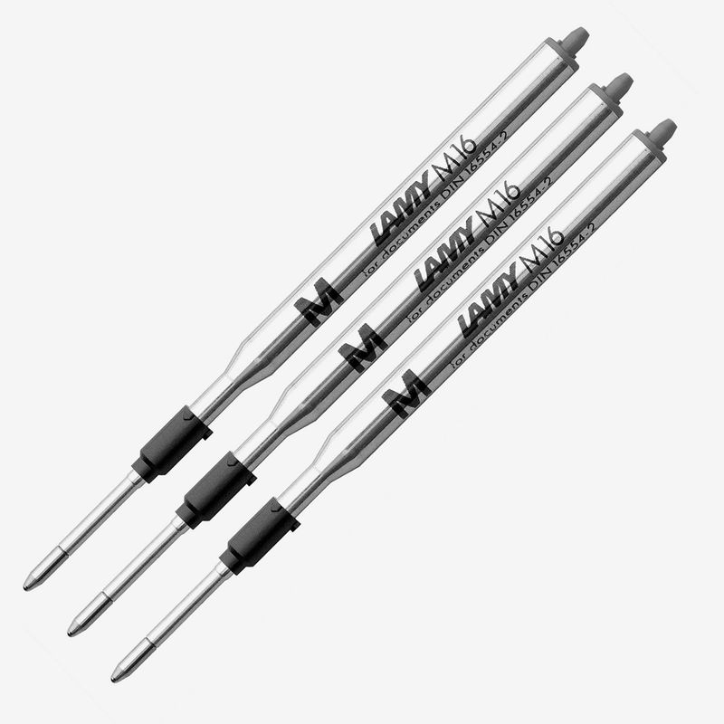 LAMY - Repuesto Lamy Bolígrafo M-16 Negro M X3