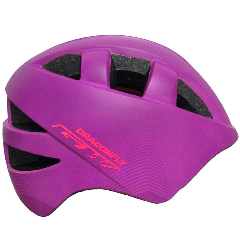GW - Casco Gw Dragonfly De Niño Niña Para Bicicleta Ajustable
