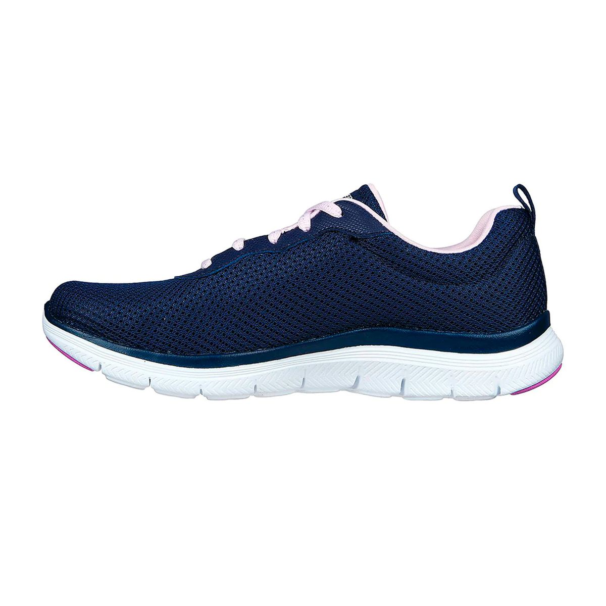 SKECHERS - TENIS SKECHERS AZUL PARA DAMA SK FLEX APPEAL 4 0 BRILLANT VIEW NAVY