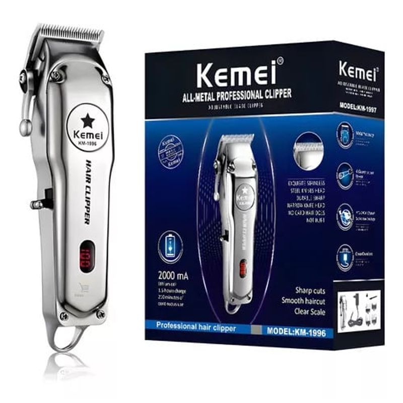 KEMEI - Maquina Motilar Peluquera Cabello Inalambrica kemei KM-1996