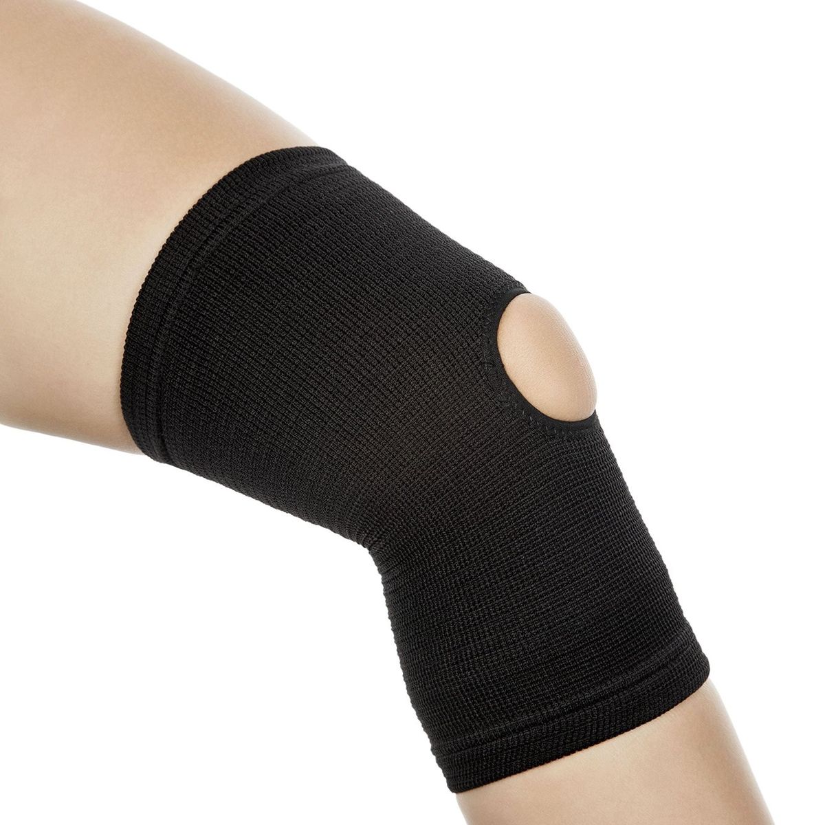 GENERICO - Rodillera Ortopedica Elastica Con Rotula Abierta - Talla L