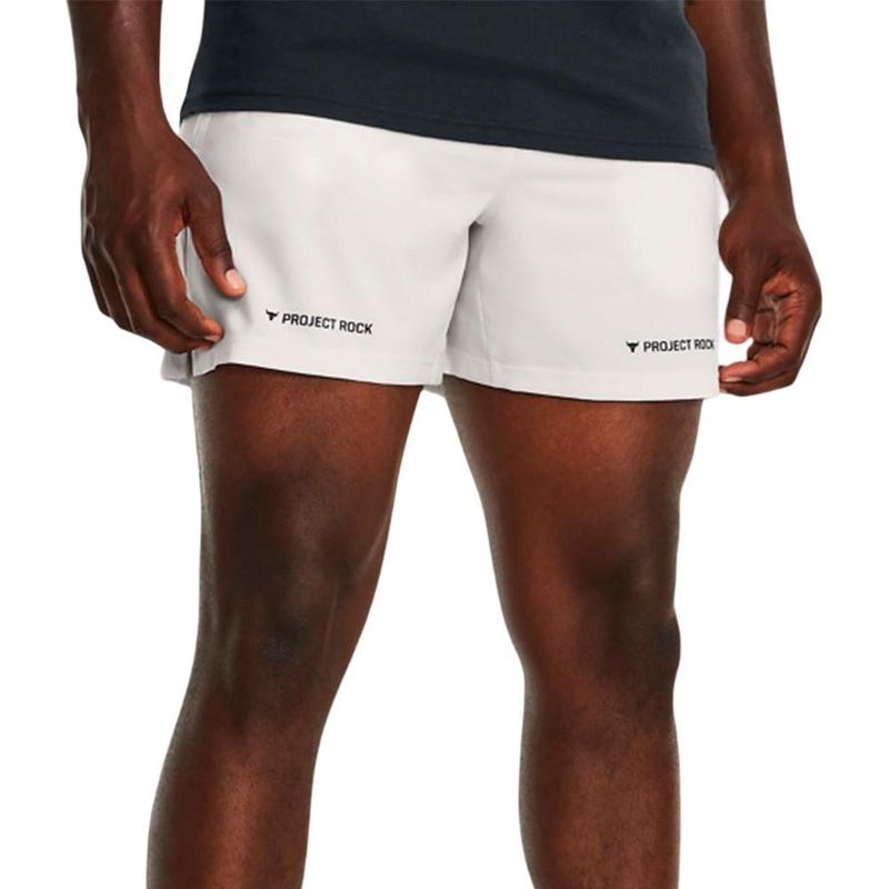 UNDER ARMOUR - Pantaloneta Under Armour Project Rock Leg Day-Verde