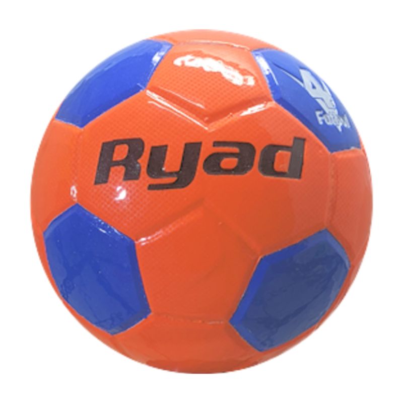 RYAD - BALON DE FUTBOL  RYAD # 4 COLOR NARANJA X AZUL