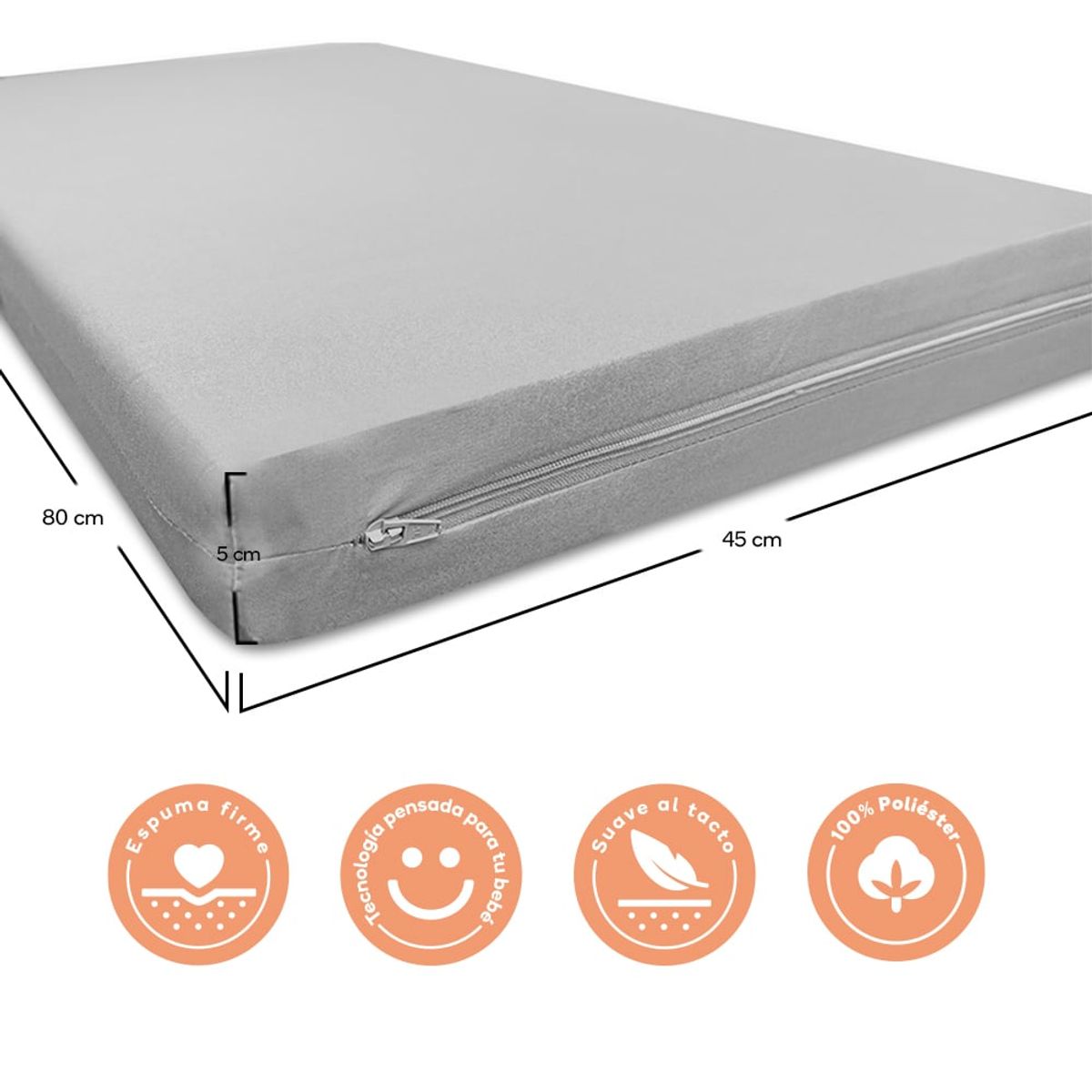 TORAL - Colchón para cuna colecho Toral