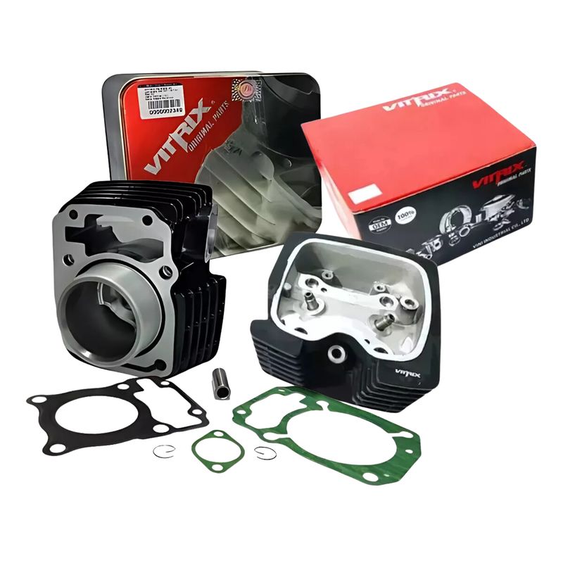 GENERICO - Kit Cilindro Para Honda Cbf 150 Y Culata Completa