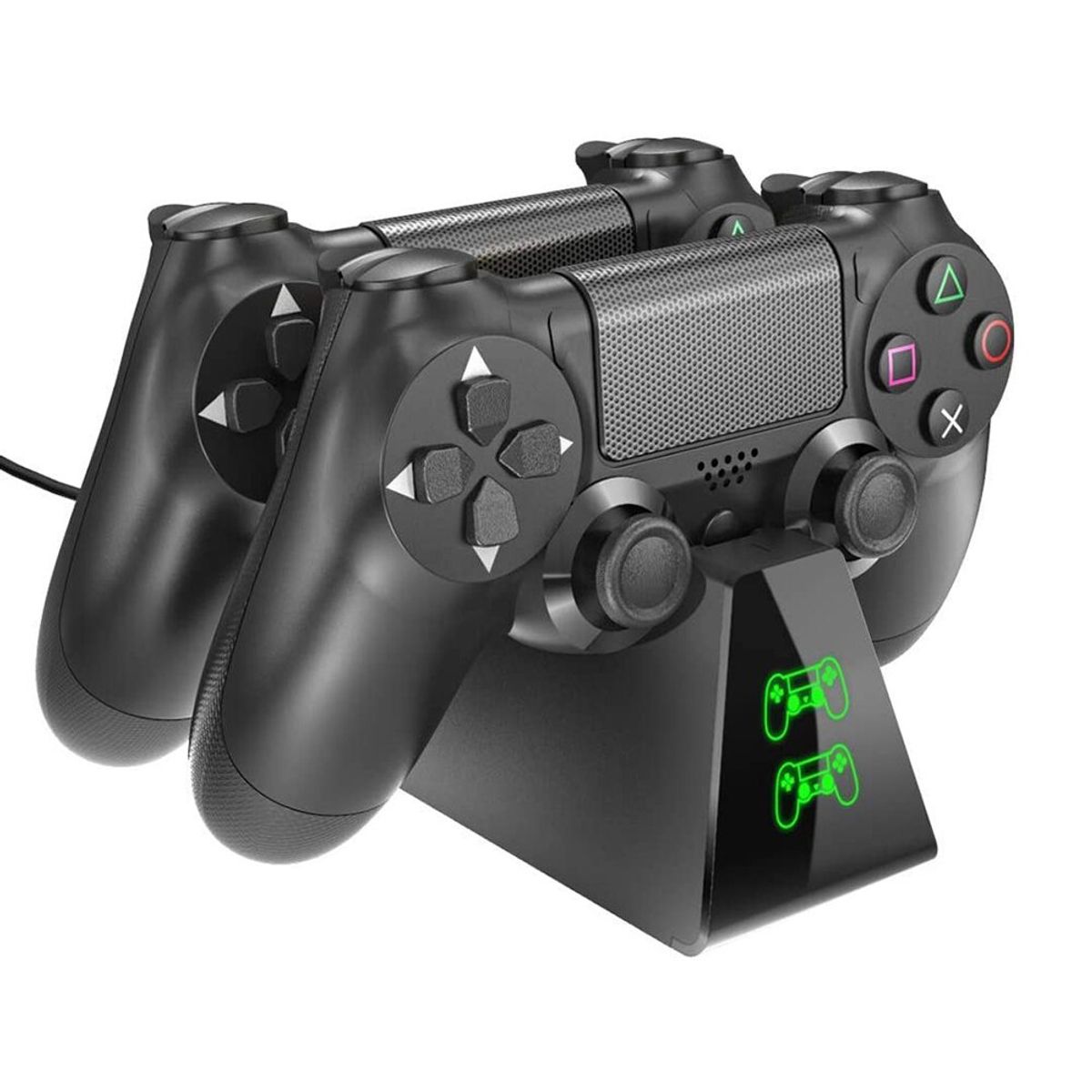 GENERICO - Base de carga Dual para mando de PS4 soporte de carga