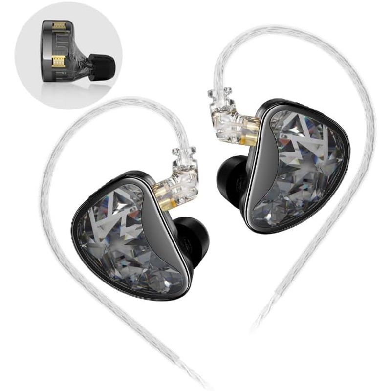 KZ - Audifonos Kz As24 Con Switch Monitores In Ear Hifi SIN MICROFONO