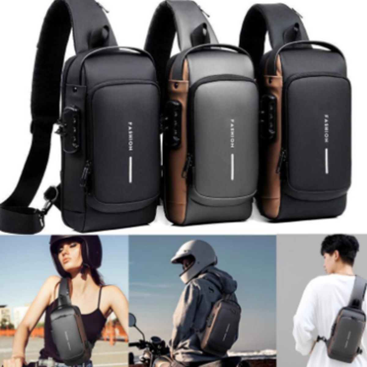 SHEBA - Bolso Manos Libres Maleta Carriel Clave