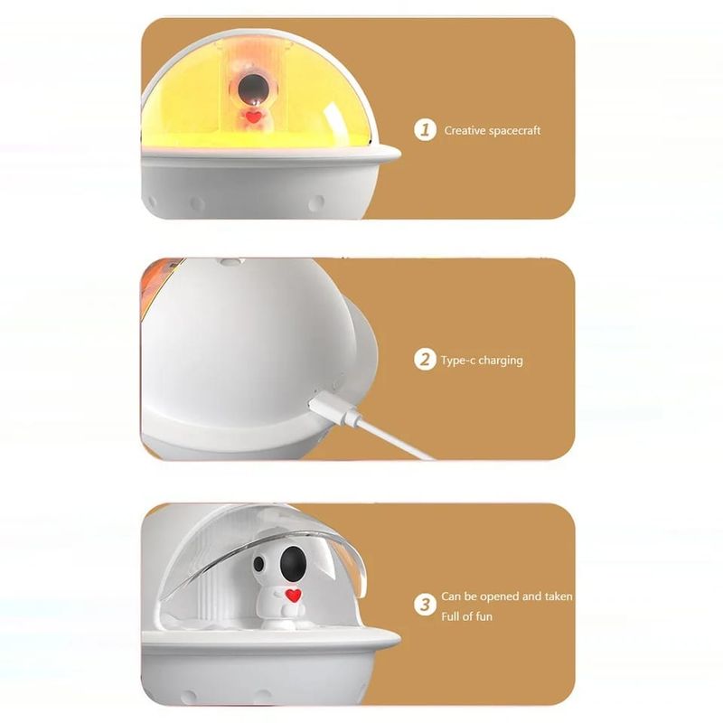 GENERICO - Humidificador G Astronaut Para Dormitorio