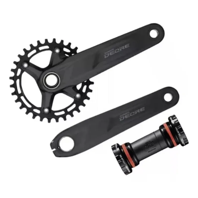 SHIMANO - Monoplato Shimano Deore 32t M5100 1011 Vel Con Eje Mt501