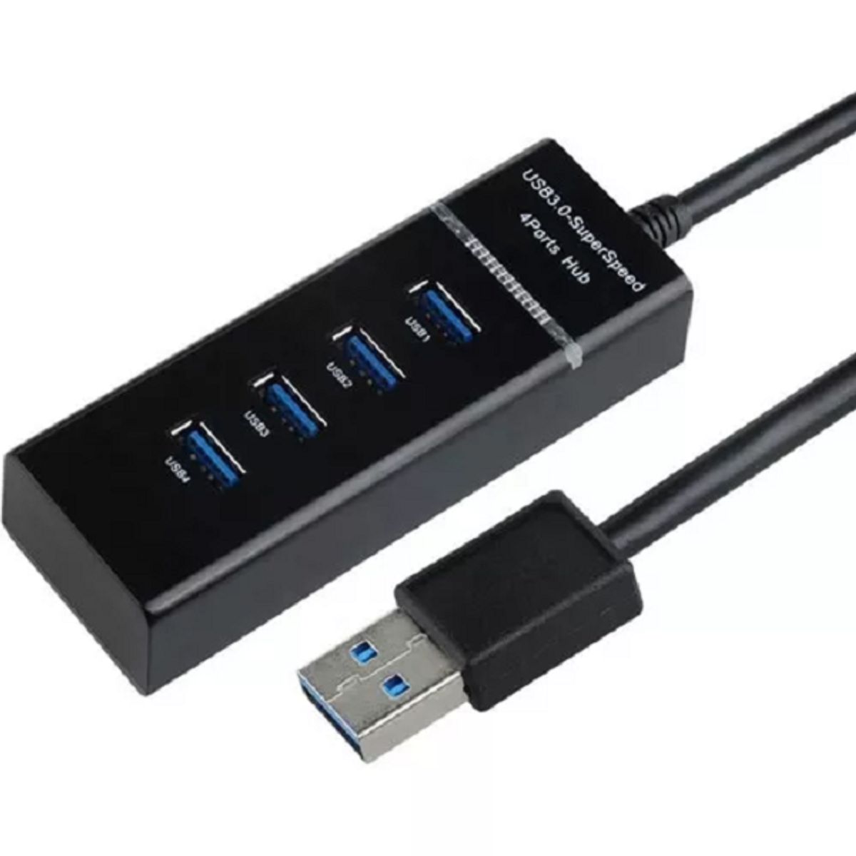 GENERICO - Adaptador Multipuertos Usb 3.0 Hub Con 4 Puertos