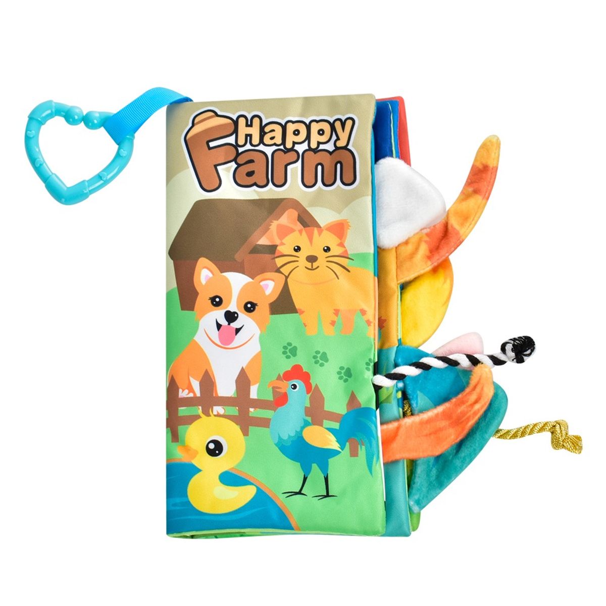 GENERICO - Libro Estimulación Temprana Bebes Niños Juguete Sensorial