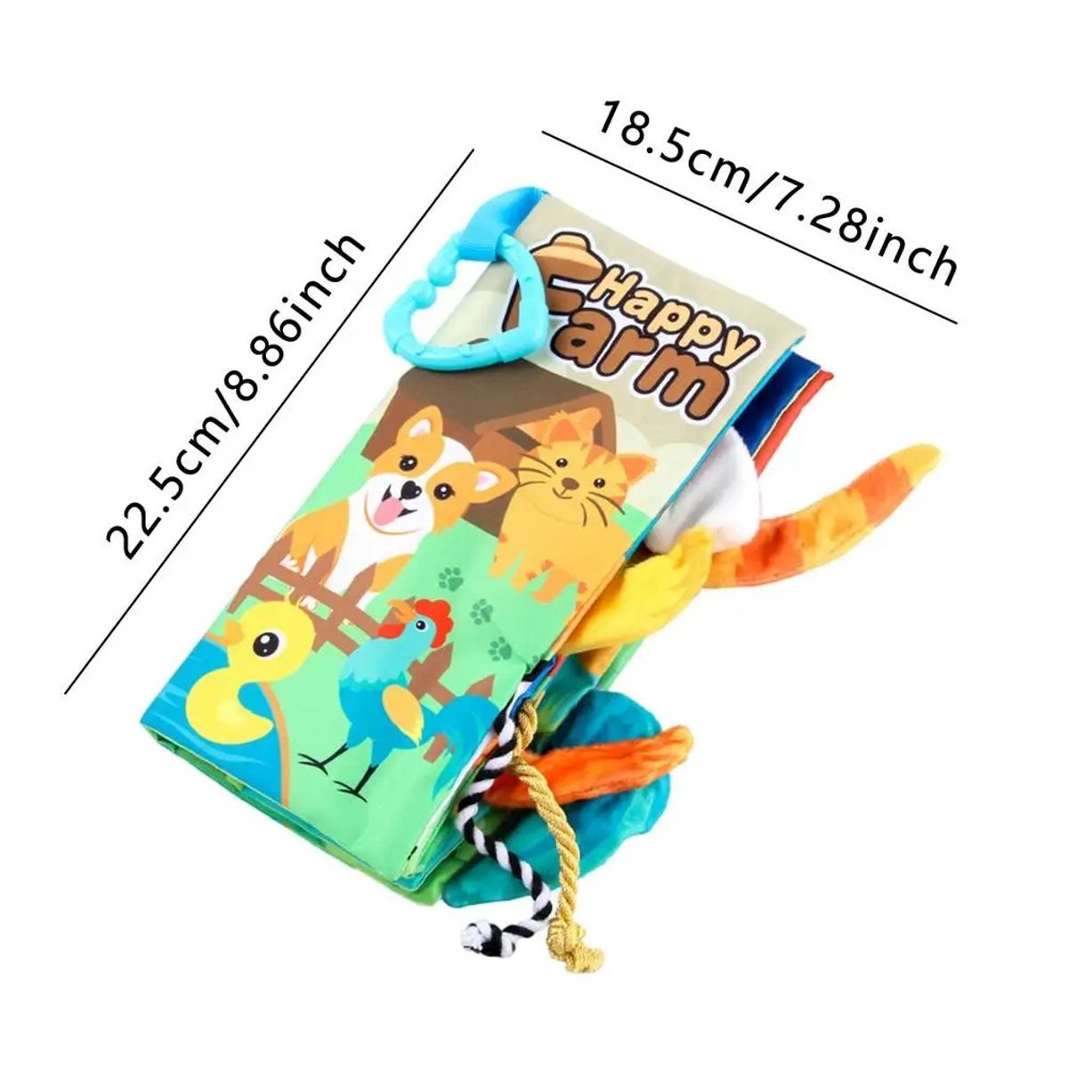 GENERICO - Libro Estimulación Temprana Bebes Niños Juguete Sensorial