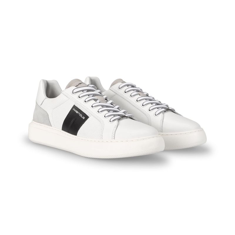 AMBITIOUS - Tenis Casuales en Cuero Para Hombre 12455A-T3626AM_.