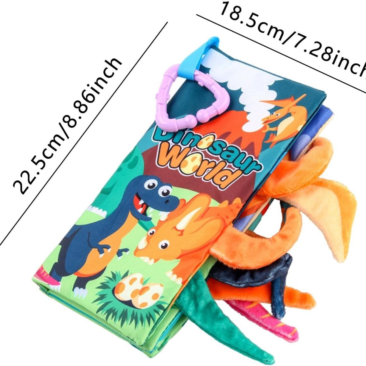 STALION - Libro Estimulación Temprana Bebes Niños Juguete Sensorial