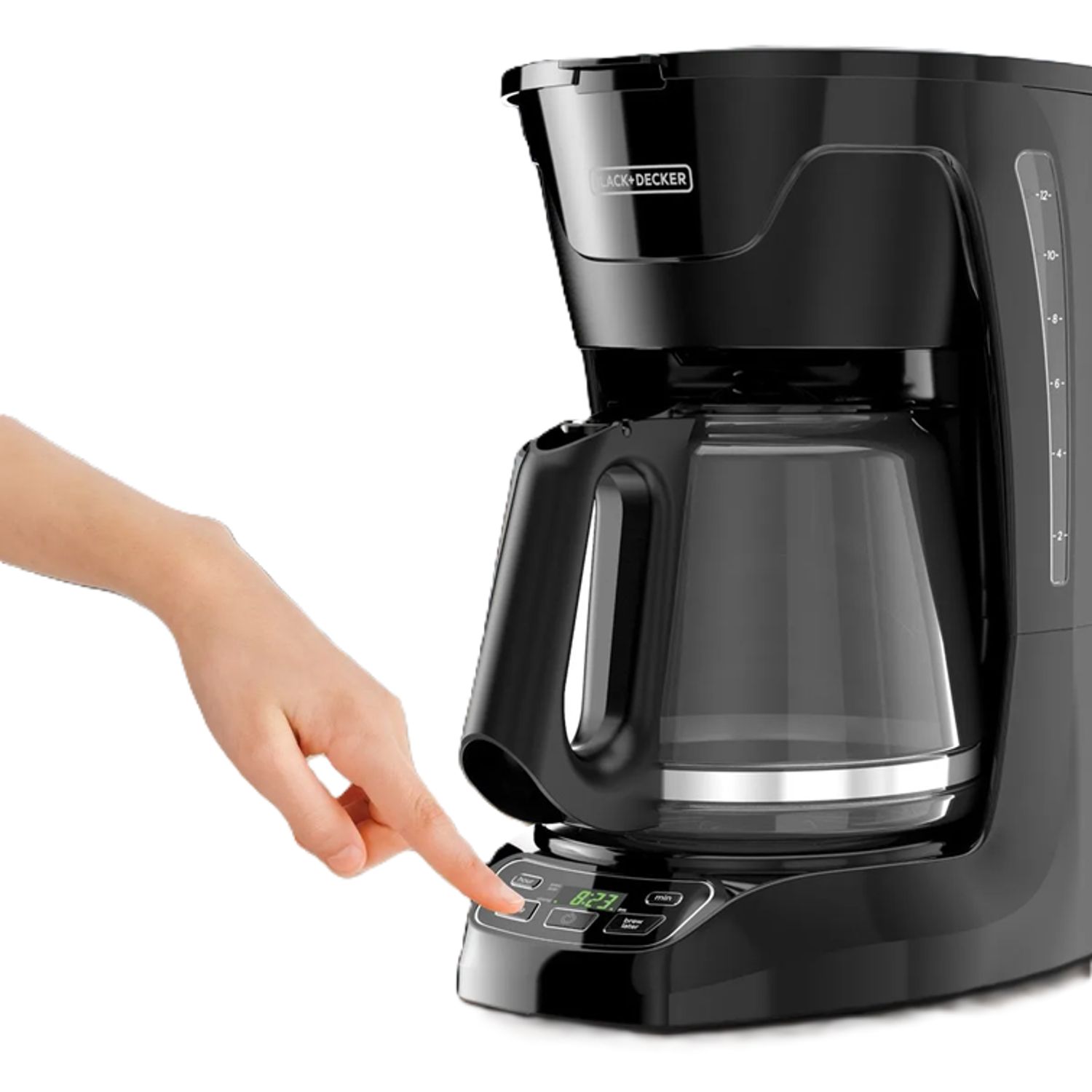 Cafetera Black+Decker de 12 Tazas Digital Programable CM1110B-LA BLACK+ DECKER | Falabella Colombia