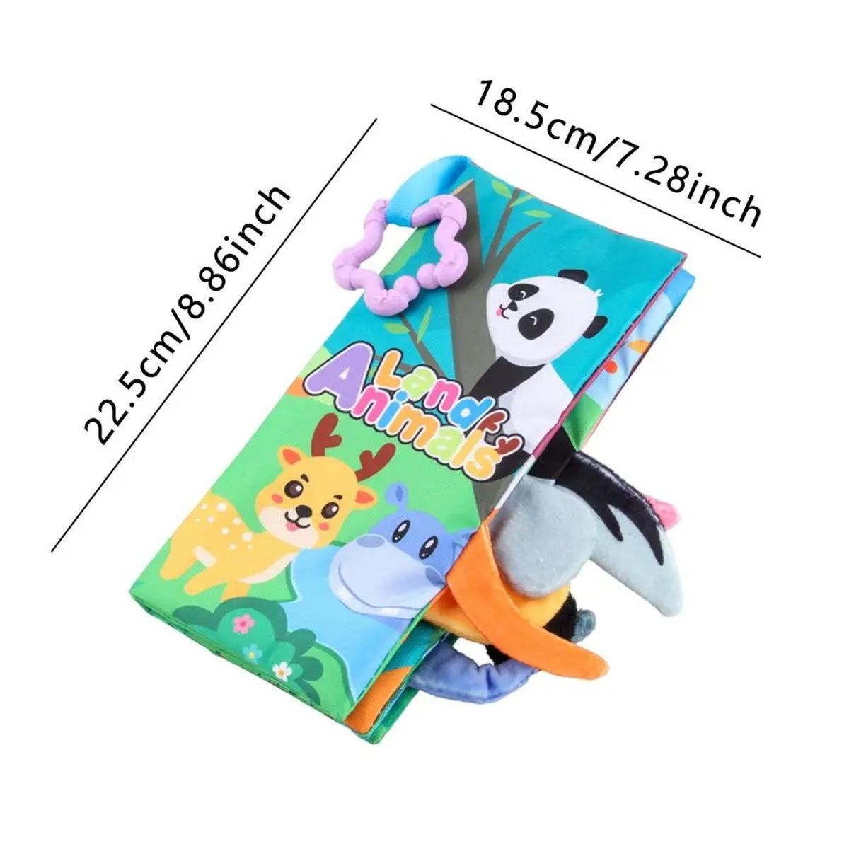 GENERICO - Libro Estimulación Temprana Bebes Niños Juguete Sensorial