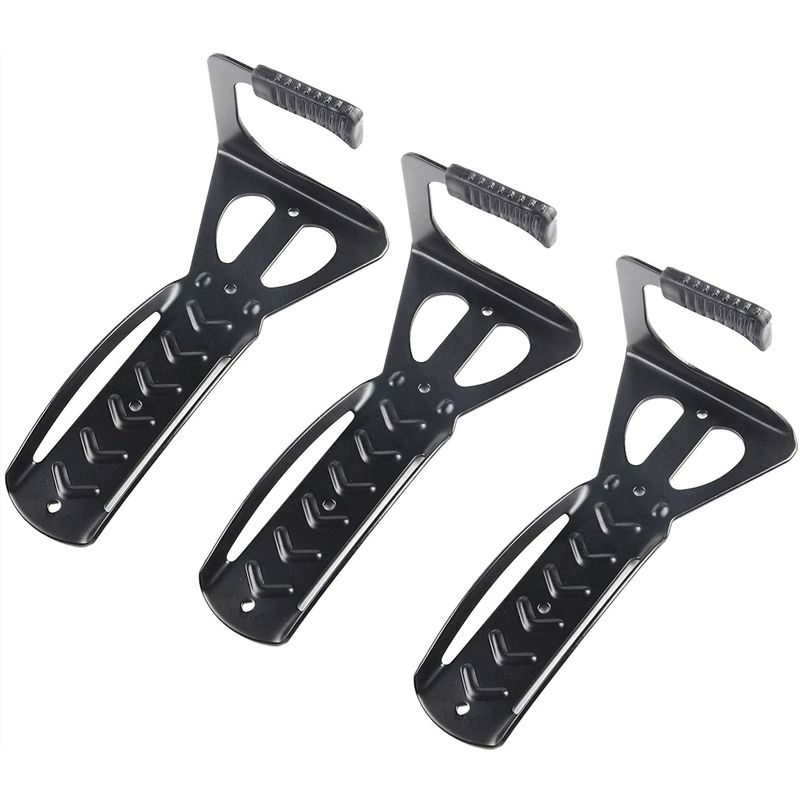 TW - Gancho Reforzado Colgar Bicicleta Pared Soporte X 3 Unidades