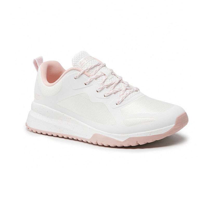 SKECHERS - TENIS SKECHERS BLANCO PARA DAMA SK BOBS SQUAD 3 STAR FLIGHT WHITE