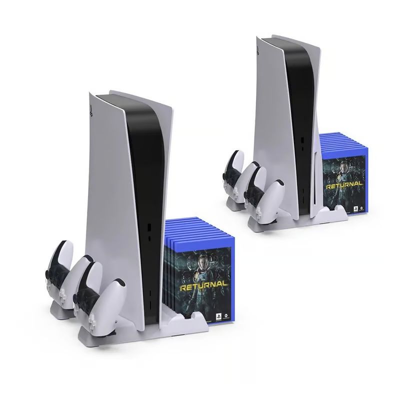 GENERICO - Base Vertical Refrigerante Para controles y consola Ps5