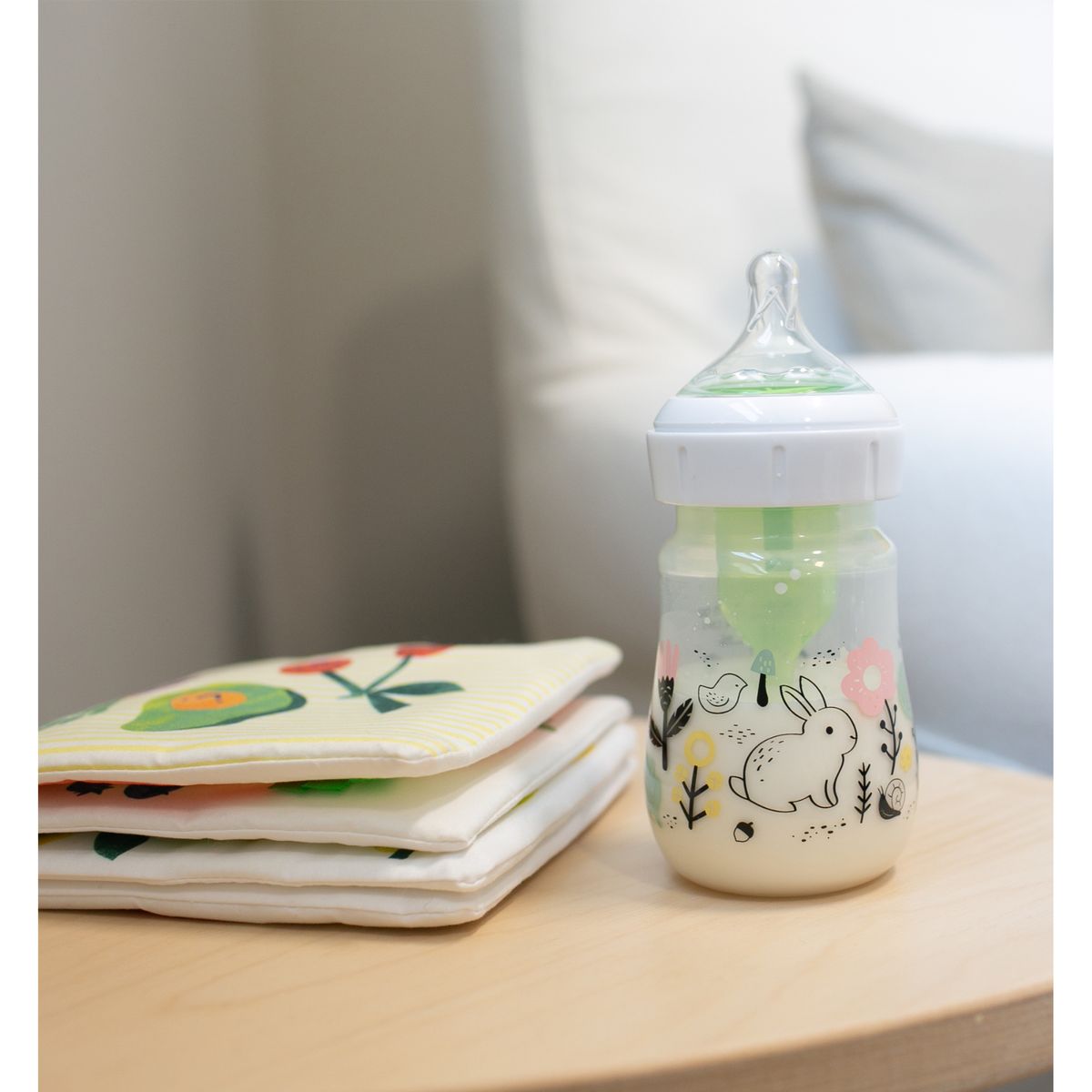 DR BROWNS - Tetero Boca Ancha 5 Oz Decorado Jardin Recien Nacidos Dr Br