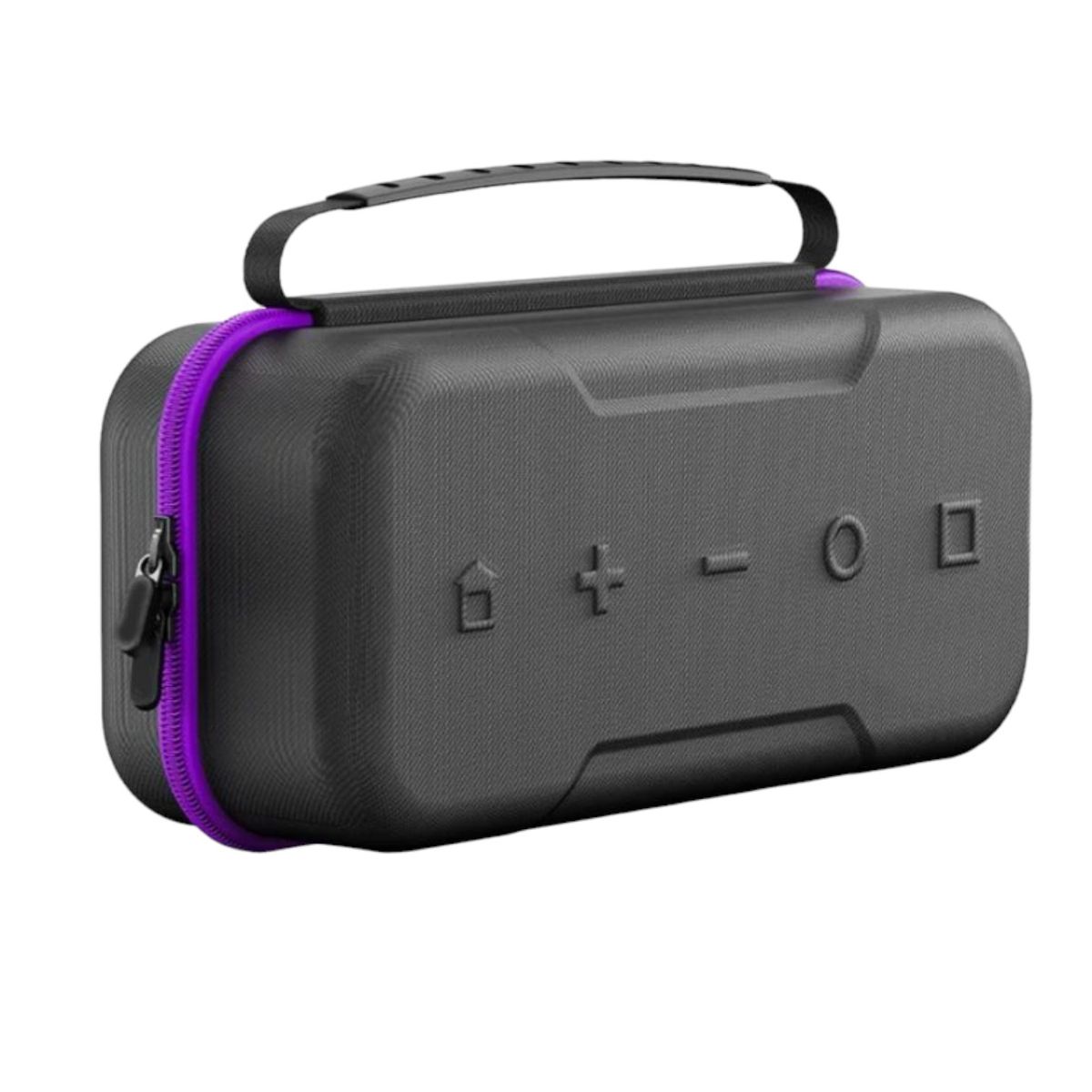 GENERICO - Estuche Rigido Para Switch/ Oled + 20 Slots Morado