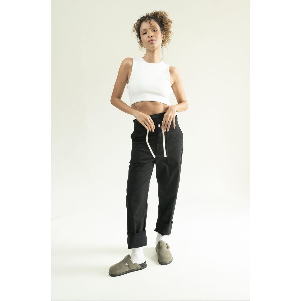PURA - Pantalón Classy Negro Pura