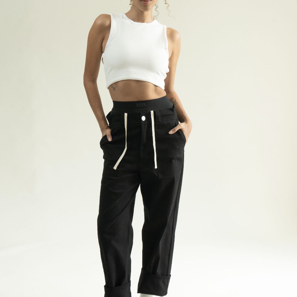 PURA - Pantalón Classy Negro Pura