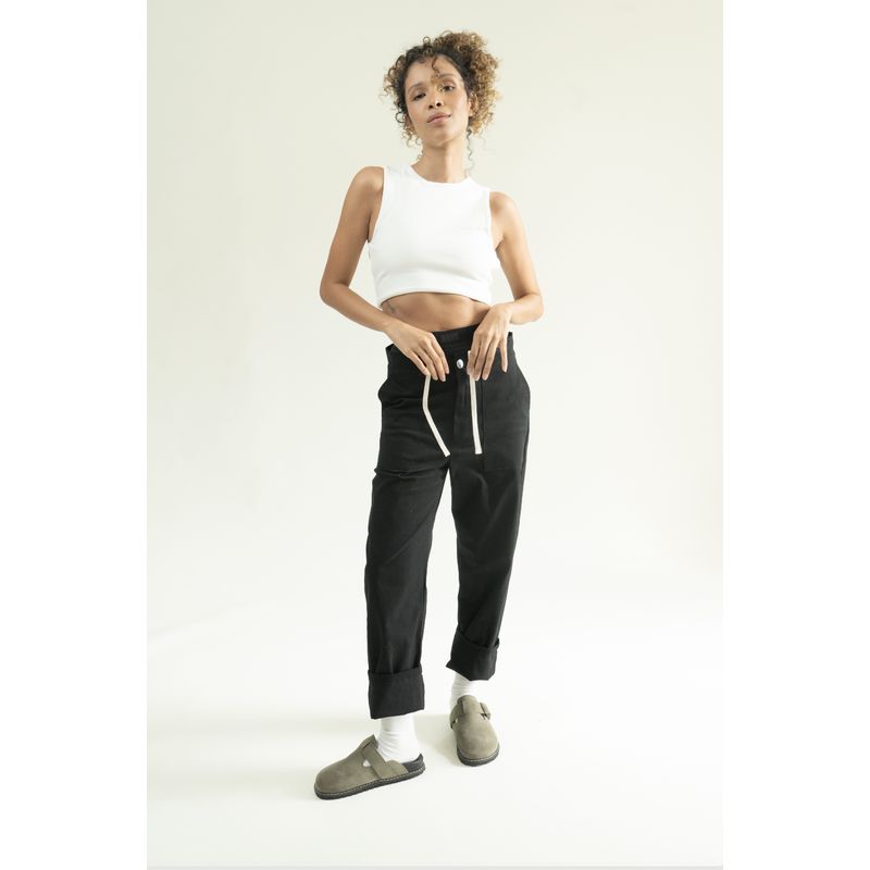 PURA - Pantalón Classy Negro Pura