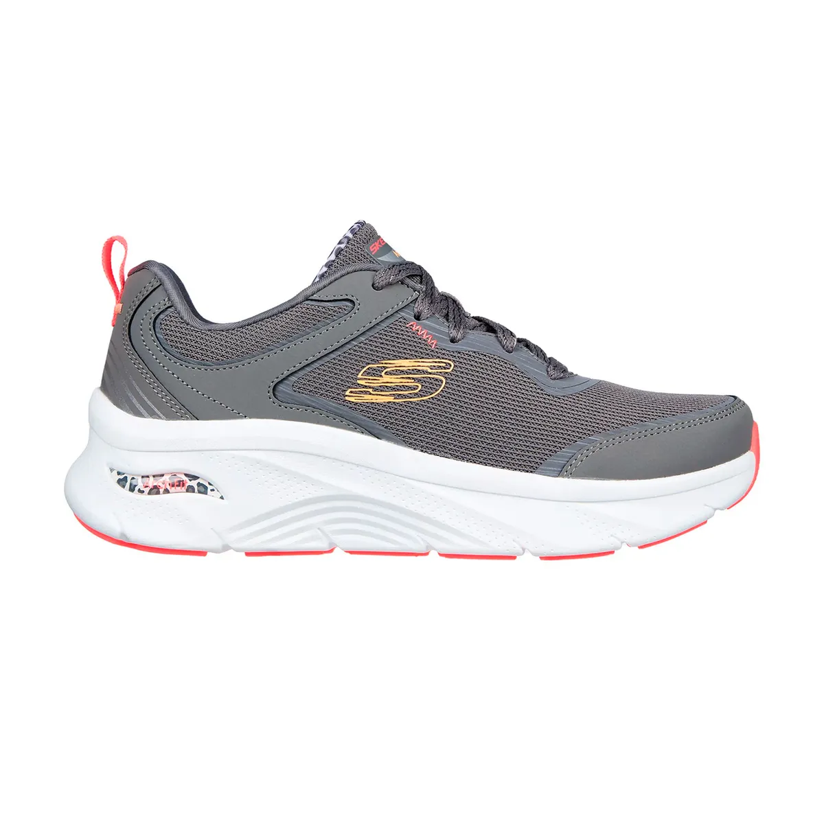SKECHERS - TENIS SKECHERS GRIS PARA DAMA SK ARCH FIT D LUX RICH FACETS GRAY MULTI
