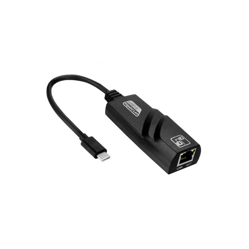 SHENGKE - Adaptador Convertidor Tipo C Ethernet 101001000 Mbps