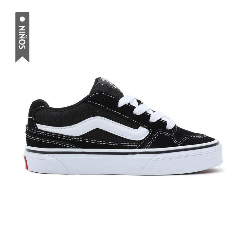 VANS - Tenis Vans Caldrone Niño-Negro